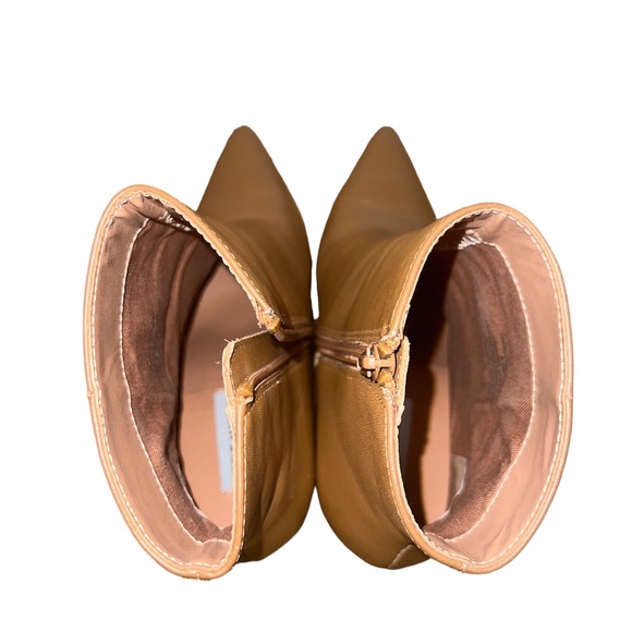 Steve Madden Tarra Tan Leather - Size 8.5 (fit like a 7.5/8) - Picture 5 of 6
